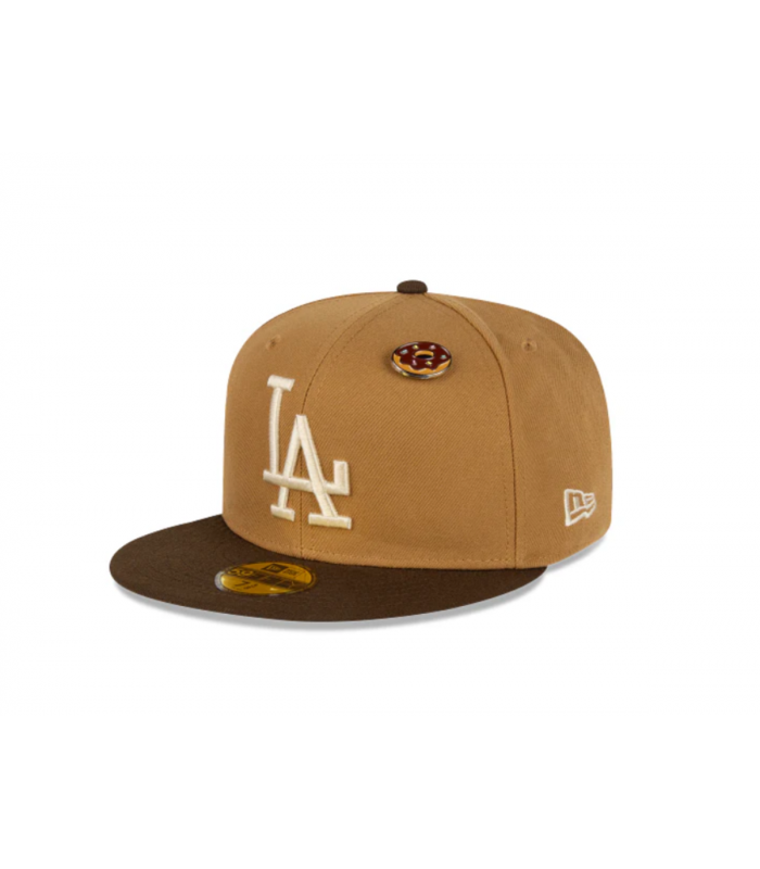 Gorra 59Fifty MLB  Los Angeles Dodgers Doughnut Pack Beige