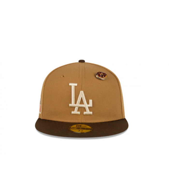 Gorra 59Fifty MLB  Los Angeles Dodgers Doughnut Pack Beige
