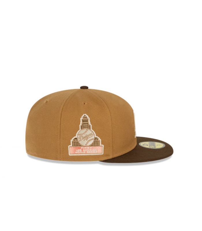 Gorra 59Fifty MLB  Los Angeles Dodgers Doughnut Pack Beige