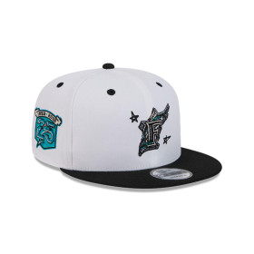 Gorra 9fifty Florida Marlins Official Doodles White