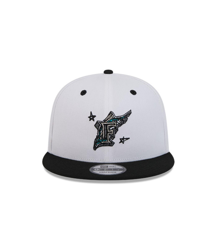 Gorra 9fifty Florida Marlins Official Doodles White