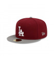 Gorra Los Angeles Dodgers MLB 59Fifty Dark Red