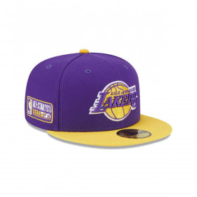 Gorra 59Fifty Los Angeles Lakers NBA OTC Purple