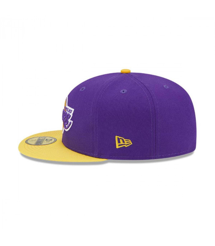 Gorra 59Fifty Los Angeles Lakers NBA OTC Purple