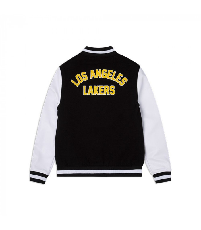 Bomber Jacket Los Angeles Lakers NBA Black