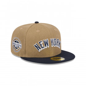 Gorra 59Fifty MLB New York Yankees Canvas Crown Beige