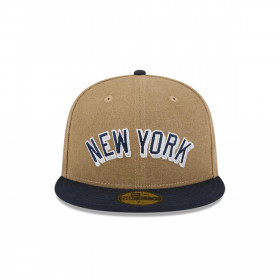 Gorra 59Fifty MLB New York Yankees Canvas Crown Beige