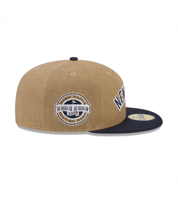 Gorra 59Fifty MLB New York Yankees Canvas Crown Beige