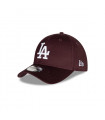 Gorra 9Forty MLB Los Angeles Dodgers MLB Core Basics Maroon