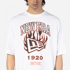 Polo Tee Flag OS NE Flame White