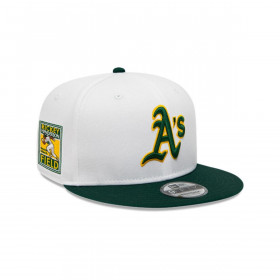 Gorra 9Fifty MLB Oakland Athletics MLB Crown Patches White