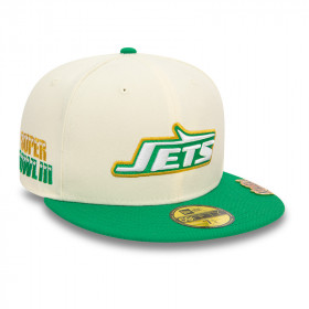 Gorra 59Fifty NFL New York Jets Pin Pack White