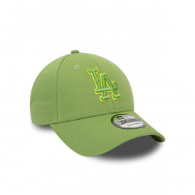 Gorra 9Forty Los Angeles Dodgers Team Outline Green MLB
