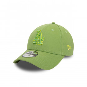 Gorra 9Forty Los Angeles Dodgers Team Outline Green MLB