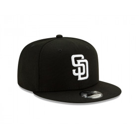 Gorra 9FIFTY San Diego Padres MLB Basic Blkwhi Black