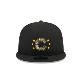 Gorra 9fifty Chicago Cubs MLB Armed Forces Black