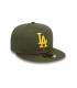 Gorra 59Fifty Los Angeles Dodgers League Essentials Green