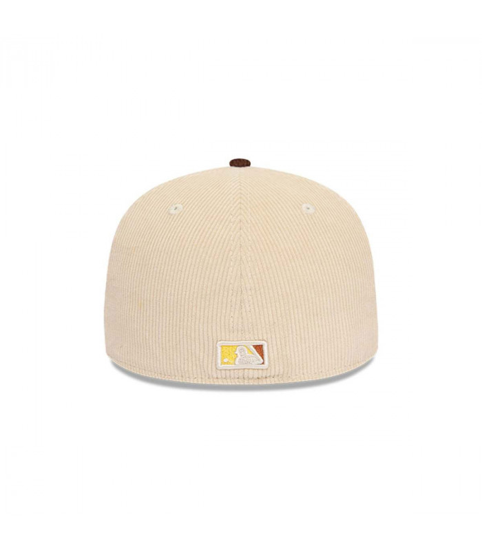 Gorra 59Fifty Los Angeles Dodgers MLB Cord Essentials Beige