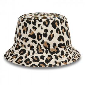 Gorra Adventure Bucket New Era Branded Leopard Light Beige