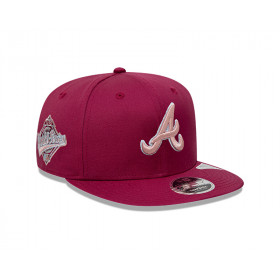 Gorra 9Fifty MLB Atlanta Braves World Series Dark Red
