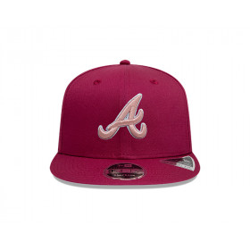 Gorra 9Fifty MLB Atlanta Braves World Series Dark Red