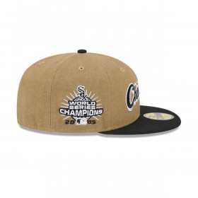 Gorra 59Fifty MLB Chicago White Sox Canvas Crown Beige