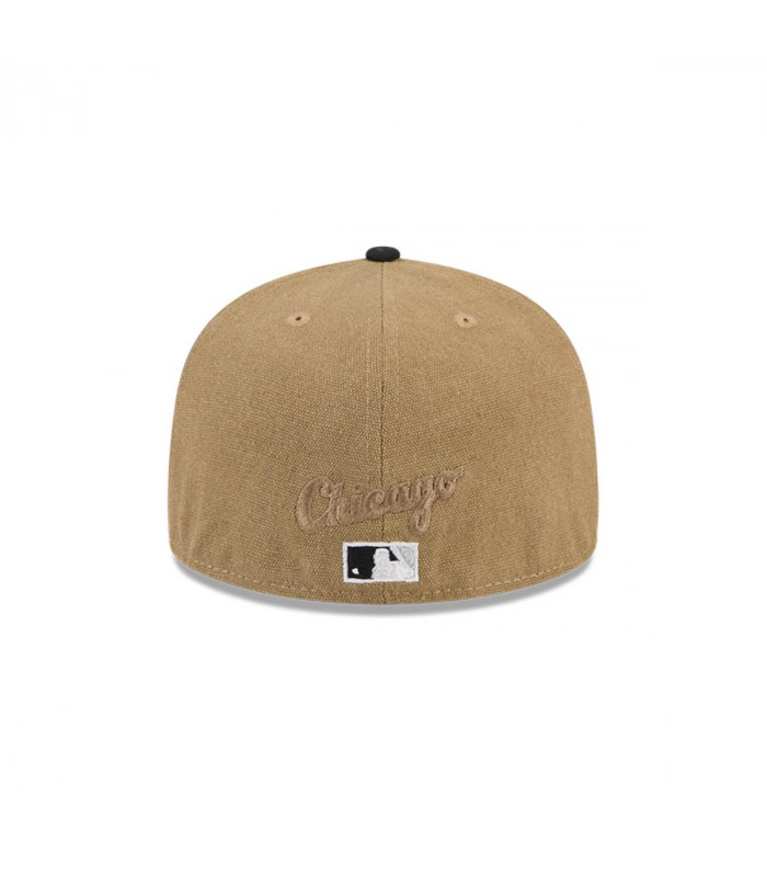 Gorra 59Fifty MLB Chicago White Sox Canvas Crown Beige