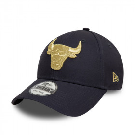 Gorra 9Forty NBA  Chicago Bulls Metallic Navy