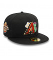Gorra 59FIFTY Arizona Diamondbacks MLB Seasonal Flower Black