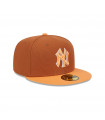 Gorra 59Fifty New York Yankees Color Pack Coffee MLB