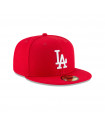 Gorra Los Angeles Dodgers MLB 59Fifty Dark Red