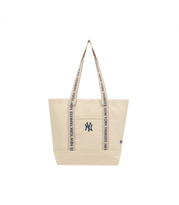 Tote Bags New York Yankees Team Canvas Beige