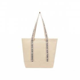 Tote Bags New York Yankees Team Canvas Beige