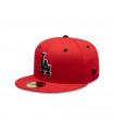 Gorra 59Fifty MLB Los Angeles Dodgers Scarlet Patch Red