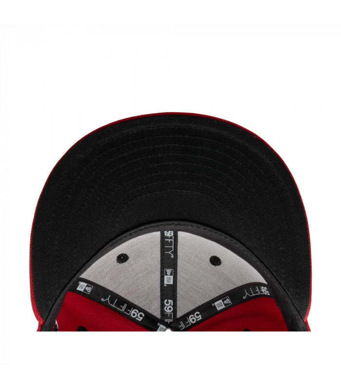 Gorra 59Fifty MLB Los Angeles Dodgers Scarlet Patch Red