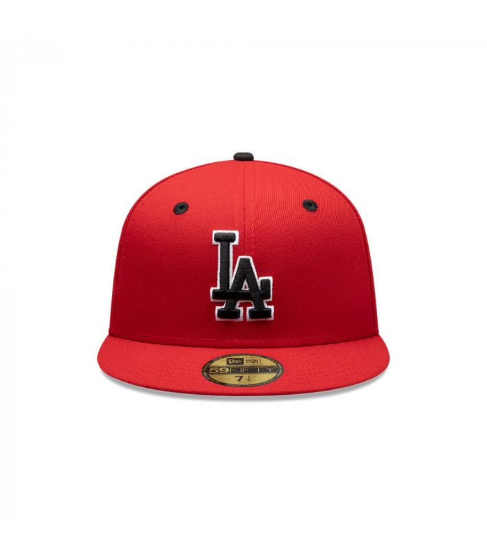 Gorra 59Fifty MLB Los Angeles Dodgers Scarlet Patch Red