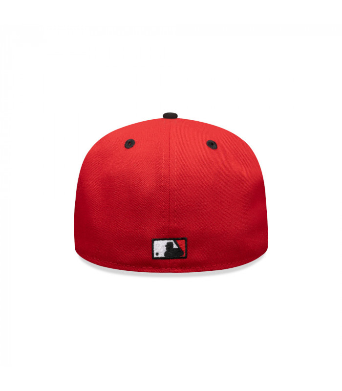Gorra 59Fifty MLB Los Angeles Dodgers Scarlet Patch Red