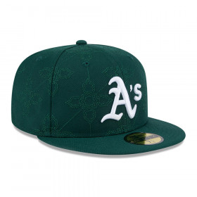 Gorra 59Fifty MLB  Oakland Athletics Otc Pattern Dark Green