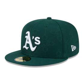 Gorra 59Fifty MLB  Oakland Athletics Otc Pattern Dark Green
