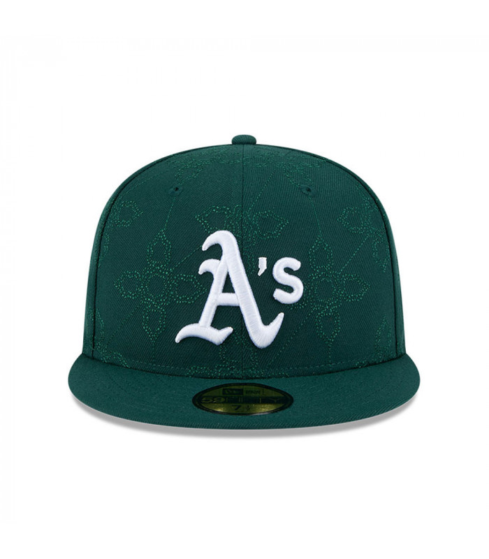 Gorra 59Fifty MLB  Oakland Athletics Otc Pattern Dark Green