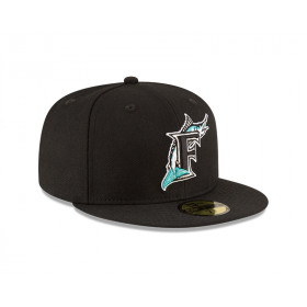 Gorra 59FIFTY MLB Florida Marlins MLB Ws Wool Black