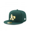 Gorra 59Fifty MLB Oakland Athletics MLB ACPERF Dark Green