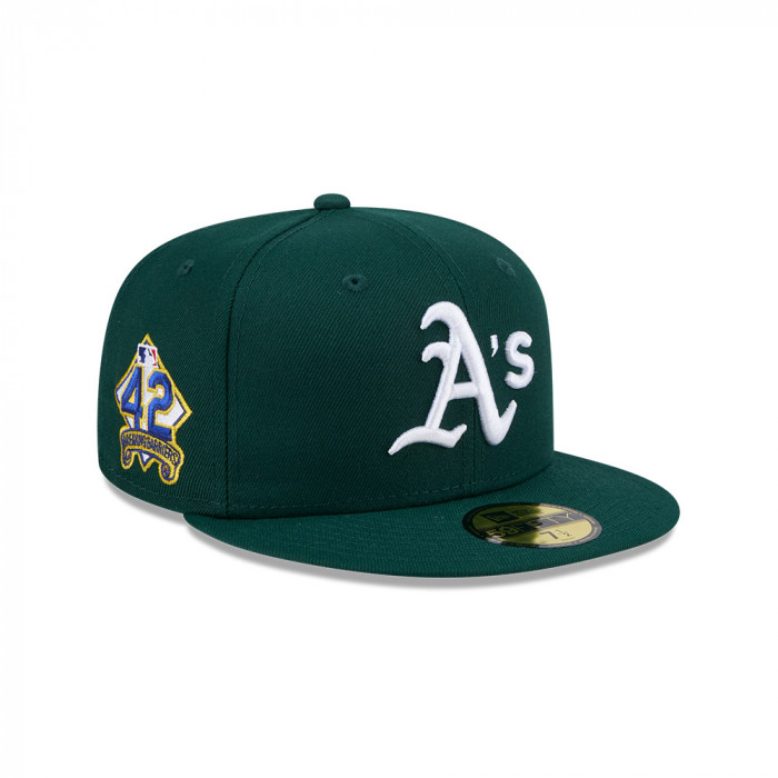 Gorra 59Fifty MLB Oakland Athletics Jackie Robinson Green
