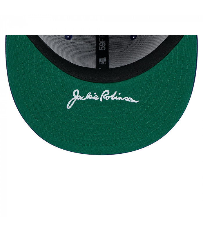 Gorra 59Fifty MLB Brooklyn Dodgers Jackie Robinson Blue