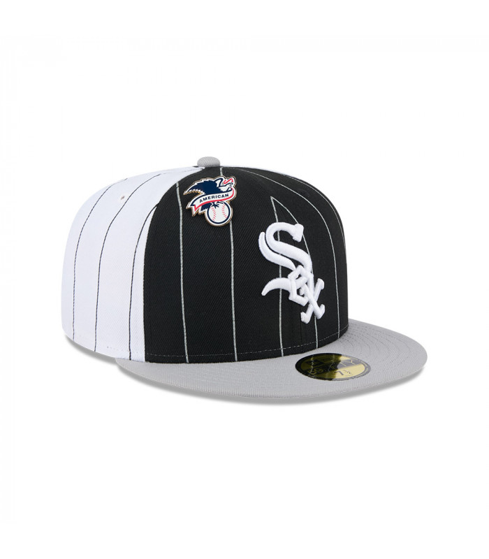 Gorra 59Fifty MLB Chicago White Sox Throwback Black