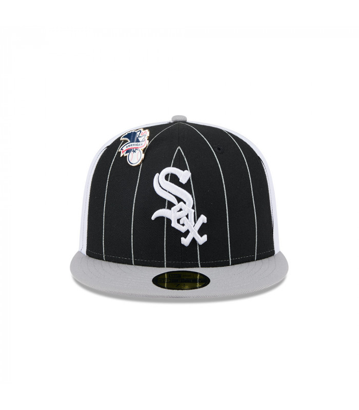 Gorra 59Fifty MLB Chicago White Sox Throwback Black