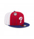 Gorra 59Fifty MLB Philadelphia Phillie Throwback Dk Red