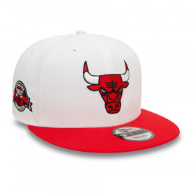 Gorra 9Fifty NBA Chicago Bulls White Crown Red