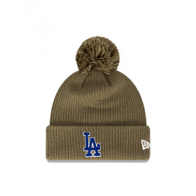 Beanie MLB Los Angeles Dodgers Olive Pom