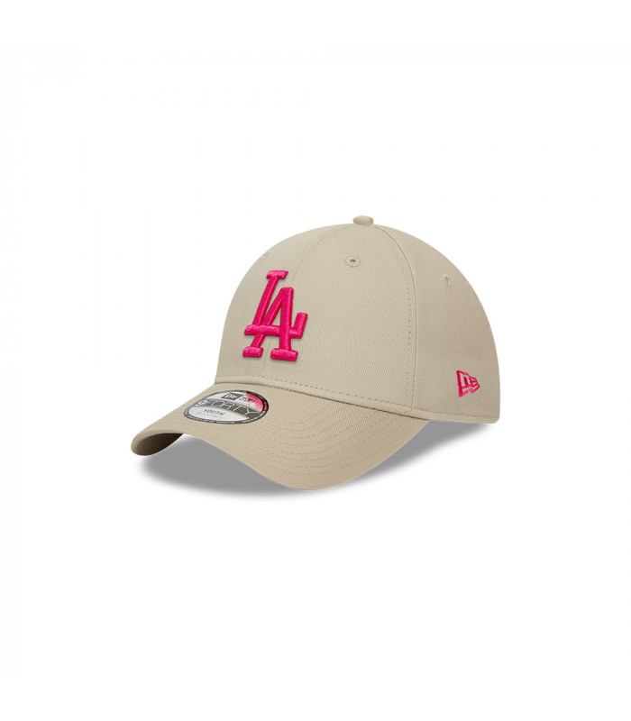 Gorra 9Forty MLB Los Angeles Dodgers Kids Essentials Beige